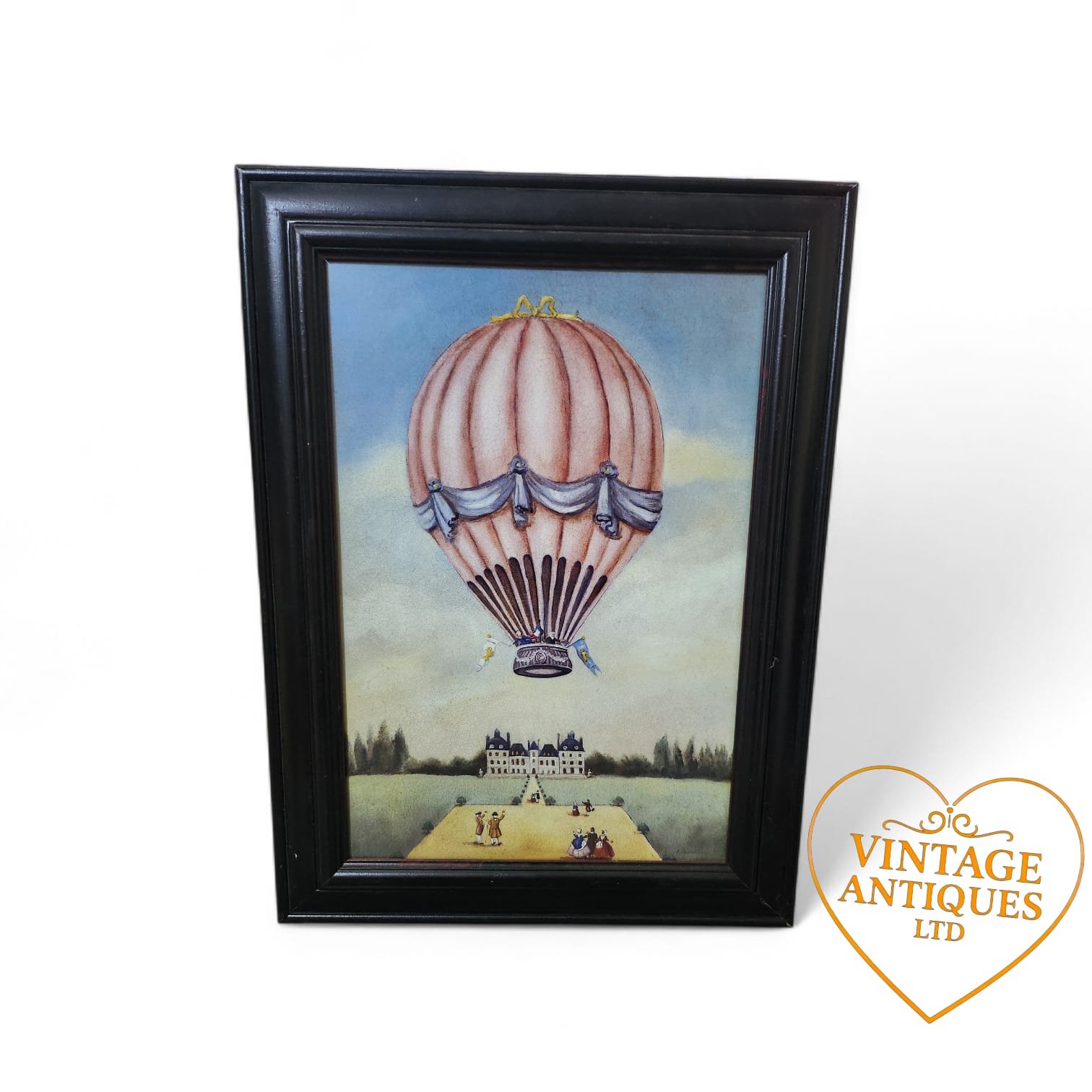 Vintage Framed Advertising & Decorative Prints – Set of Three or Individual