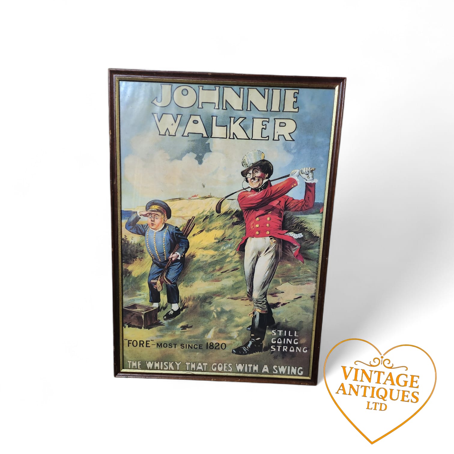 Vintage Framed Advertising & Decorative Prints – Set of Three or Individual - Image 3