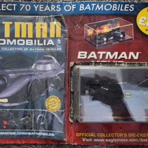 Series #1 DC COLLECTORS BATMAN EDITION
DIE CAST BATMOBILE AND ORIGINAL MAGAZINE - UNOPENED
